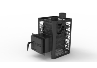 Печь банная Кеннет Форт 12 сетка