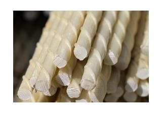 Арматура Стеклопластиковая рифленая А-8 (Аналог А500/d-12),бухта-100м.п.