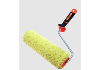 Валик полиакрил зеленый с 2К ручкой 8мм, 180мм, d50мм, ворс 18мм,