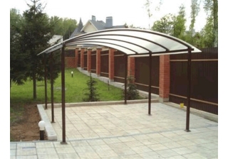 Поликарбонат 12000х2100х8 POLYGAL Прозрачный