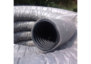 Труба дренажная Д SN4 d=110мм односл. в геофильтре