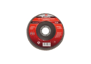 Диск лепестковый торцевой, 125х22,2мм Р-40, /74042/  Мatrix