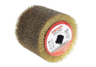 Щетка стальная CROWN CAQ-V11003 (Ф110х100)