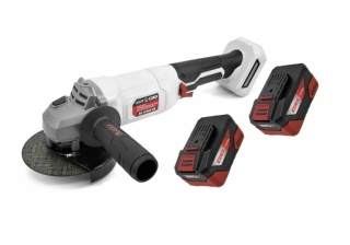 УШМ акк. ELTI AG-125LH-GB (125мм, 8500об/мин.АКБ 20V, 4А/Ч 1шт, тонкая удлин.рукоятка, кейс)