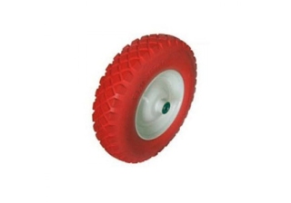 Колесо полиуретановое. 4.80/4.00-80  втулка 12мм.