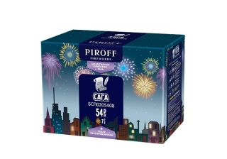 Батарея салютов малые Сага БСП0205408