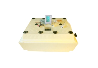 Инкубатор Золушка - 2020 70/220/12 2 решотки (гусь40, кур70), автопереворот, ЖК дисплей, 220/12В