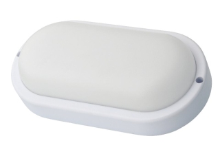 Светильник светод. влагоз «Ultraflash» LBF-0401S, LED С01 12Вт, IP54, 220В овал (1/40шт)/13339/88286