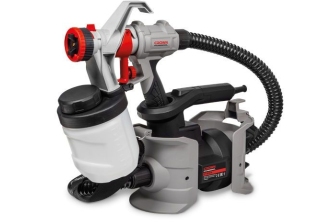 Краскораспылитель эл. CROWN СТ31014 (600Вт, бак 0.9л., макс. 0.1-0.3бар, 1000л./мин )