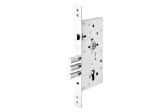 Замок врезной цилиндровый KALE KILIT 252R,85BS60,28CP,w/o SP,w/o Ros,PB 252R0000078