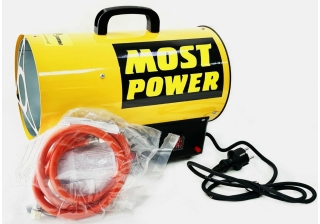 Тепловая пушка газовая MOST POWER TSG-15M (15кВт, площадь 121м2, расх.топл.1,09л/ч)