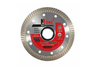 Диск алмазный сегментный турбо №1 NDТ12508005 (D=125мм)