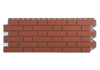 Кирпич Клинкерный красный 1220 x 440 мм