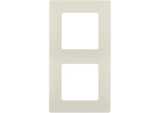 Рамка 2гн крем Etika Legrand 672512