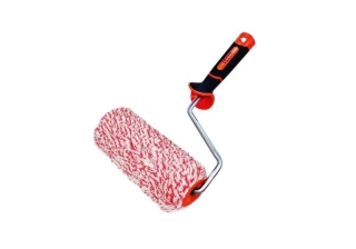 Валик полиакрил Премиум фасадный с 2К ручкой 8мм 180мм, d 50мм ворс 24мм 