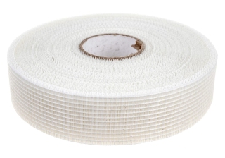 Сетка  строительная самоклеющаяся (серпянка) 50мм х 153м