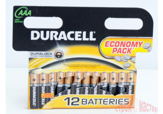 Батарейка DURACELL LR03 (ААА) алкалиновая BASIC бл./16шт.