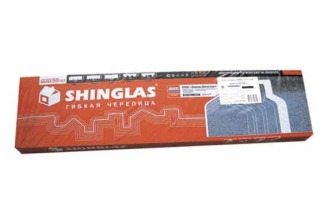 Коньки-карнизы ШИНГЛАС (коричневый),   уп./5м.кв