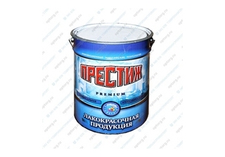 Грунт-эмаль по ржавчине Престиж серая 20кг.