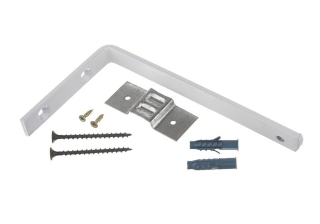 Кронштейн стеновой для ПВХ 17см с комплектацией