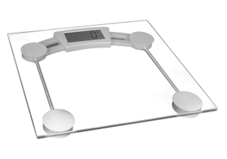 Весы напольные «Ergolux» ELX-SB01-С21, прозрачные, максимальный вес до 180кг  /13432/884713