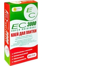 Клей для плитки ЕС 3000 для вн./нар. работ,керамогранита нат.камня 25кг  (под./54меш)