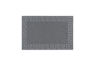 Коврик 40х60см. Spongy Меандр серый  SUNSTEP /38-301/