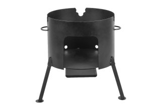 Печь под казан на 12л. (диаметр-360мм,сталь-2мм.)