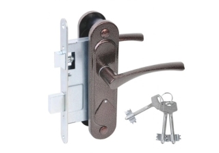 Замок врезной Абсолют ЗВ9.2-07 (Медь) 32354