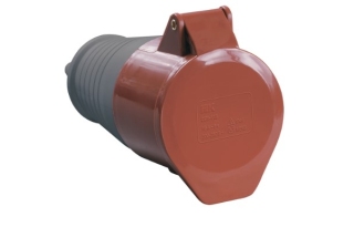 Розетка переносная силовая ССИ-215 3Р+РЕ+N 16А 380В о/у силовая IP44 IEK