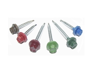 Шуруп ОС 5,5х19 RAL 6005