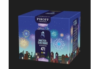 Батарея салютов малые Мистер Снеговик БСП0104708