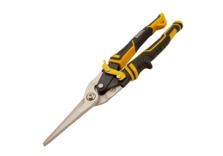 Ножницы по металлу, 315мм. прямой проходной рез, сталь-CrMo, трехкомп.рук-ти   /78373/  Denzel