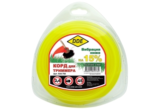 Леска DDE Classic line круг 2.4мм*45м 644-764
