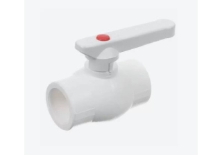 Кран шаровый 50 белый Optima Valfex