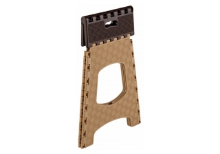 Табурет складной большой бежевый 472896