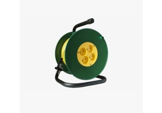 Удлинитель ТМ Союз силовой на катушке с 4 гн. 2200Вт 50м ПВС 2х1.0мм 481S-3205