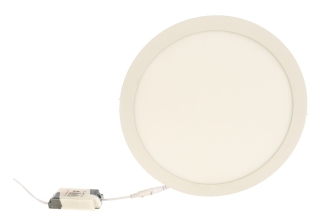 Панельт светодиод. круглая ЭРА RLP 24Вт белая 6500К 1800Лм 295/280мм IP20 LED 1-24-6K