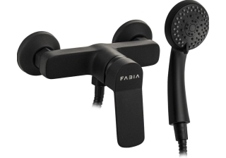 Смеситель для душевой кабины FABIA шаровый Черный (9604)