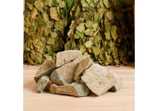 Камни для бани Порфирит колотый  20кг.