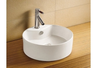 Раковина накладная Azario AZ-3018 SP размер  465*465*160 мм