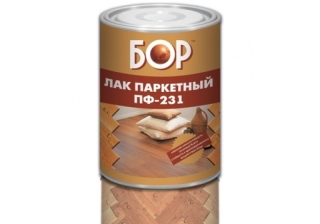 Лак паркетный ПФ-231 Бор 1,8кг.