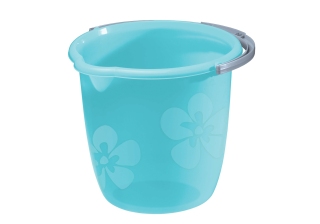Ведро 8л. (с цветочным рисунком) Бытпласт 209253
