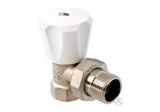 Кран д/рад. угловой 1/2