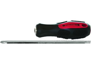 Отвертка комбинированная SL6,0/ph2, CrV, антискользящая рукоятка /12290/ MATRIX