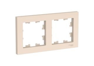 Рамка 2-м.  ATLAS DESIGN универс. беж. SchE ATN000202