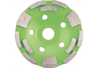 Чашка алмазная зачистная 125мм, Комбинированная /72958/  Сибртех