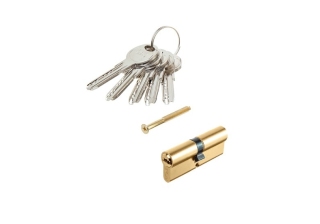 Цилиндровый механизм KALE KILIT 164SNС 80mm, 35+10+35:BP,5K,STB,к-к 164SNC00282