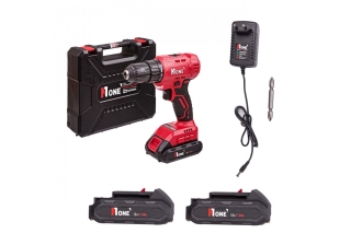 Дрель акк. №1 бесщет. CD18/2.0-PRO-BR (18V,2,0A/h,2 акк,2 скор,LED подсвет,фикс.шпинд, кейс)