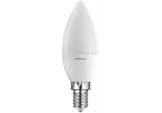 Лампа светодиодная «Ergolux» LED С35  7W, 60Вт (Е14) 3000К «свеча» (1/10/100шт)/12134/874417